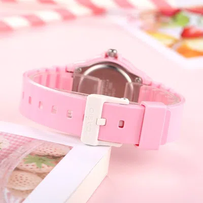 Casio Standard Series Ice Cream Macaron Color Sports Waterproof Watch Pink Analog