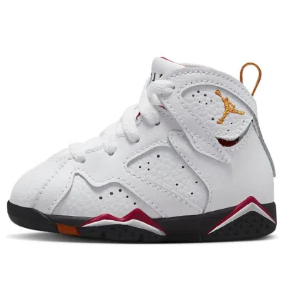 Air Jordan (td)  7 Retro 'cardinal' 2022 In White