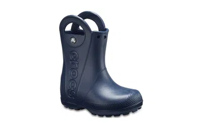 Crocs Handle It Rain Boot Boots Kids Navy J3