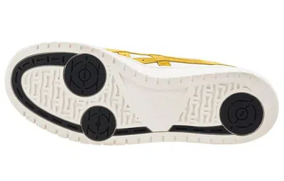 Asics Gel-ptg 'white Yellow' In Animal Print