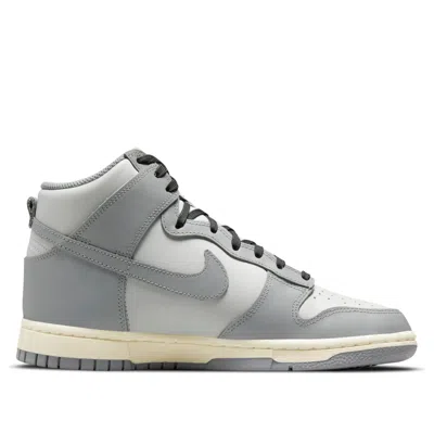 Nike Dunk High Sneakers In Gray