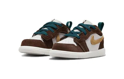 Air Jordan (td)  1 Low Alt Se 'cocao Wow' In Brown