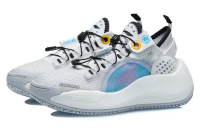 Li-ning (wmns)  Badfive Dazzle Mid 'white Blue' In Multi