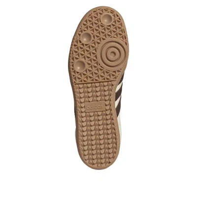 Adidas Originals (wmns) Adidas Samba Og 'off White Dark Brown' In Multi