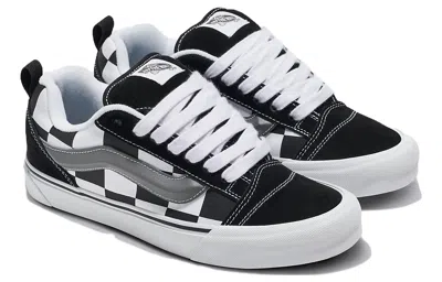 Vans Knu Skool Mega Check 'black White' In Multi