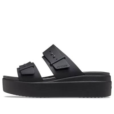 Crocs Brooklyn Womens Sandals Colour: Latte, Size: 6 In Black