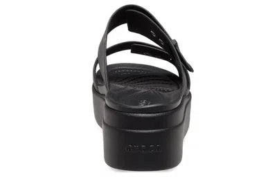 Crocs Brooklyn Womens Sandals Colour: Latte, Size: 6 In Black