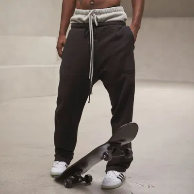 Essentials Fear Of God  Ss22 Sweatpants 'stretch Limo' In Black