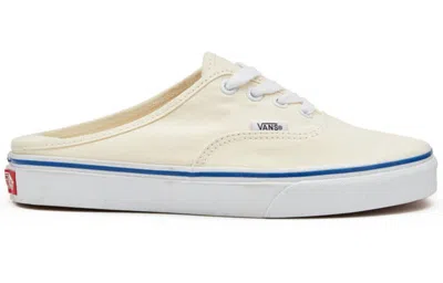 Vans Canvas Authentic Mule White In Neutral