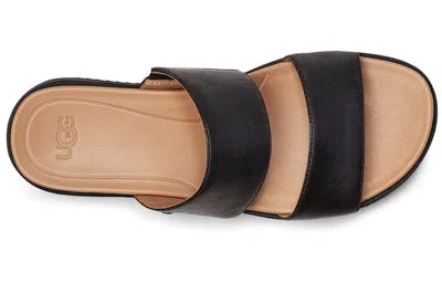 Ugg (wmns)  Zyle Slide Soft Sole Cozy Flat Heel Black Sandals