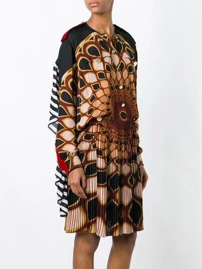 Shop Givenchy 'kaleido Eye' Printed Dress