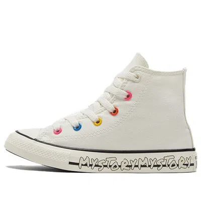 Converse (ps)  Chuck Taylor All Star White In Multi