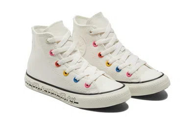 Converse (ps)  Chuck Taylor All Star White In Multi