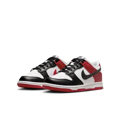 Nike (gs)  Dunk Low 'black Toe' In Multi