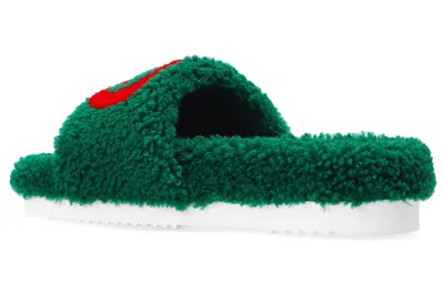 Gucci (wmns)  Merino Wool Slides 'green'