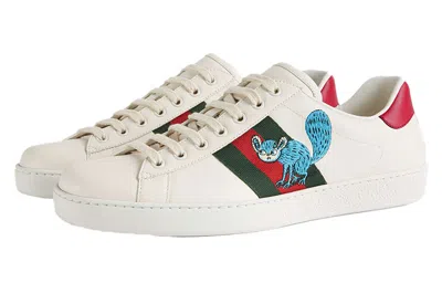 Gucci X Freya Hartas Ace Low-top Sneakers In Multi