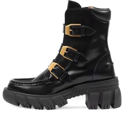 Gucci (wmns)  Leather Ankle Boots 'black'