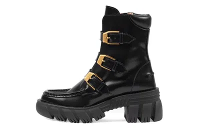 Gucci (wmns)  Leather Ankle Boots 'black'