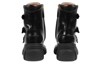 Gucci (wmns)  Leather Ankle Boots 'black'