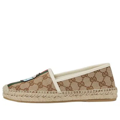 Gucci (wmns)  X Pikarar Appliqu Gg Shoes 'beige' In Neutral