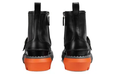 Gucci Gg Lace-up Boot 'black'