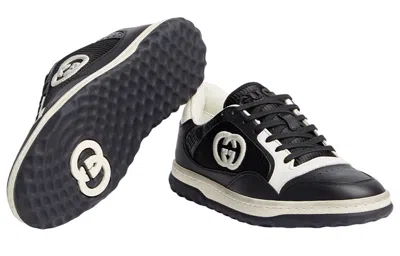 Gucci Mac80 Low-top Sneakers In Black