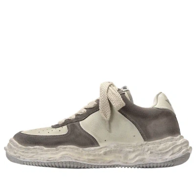 Miharayasuhiro Maison Mihara Yasuhiro Wayne Og Sole Dr Leather Low 'grey' In Multi