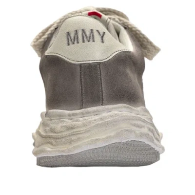 Miharayasuhiro Maison Mihara Yasuhiro Wayne Og Sole Dr Leather Low 'grey' In Multi