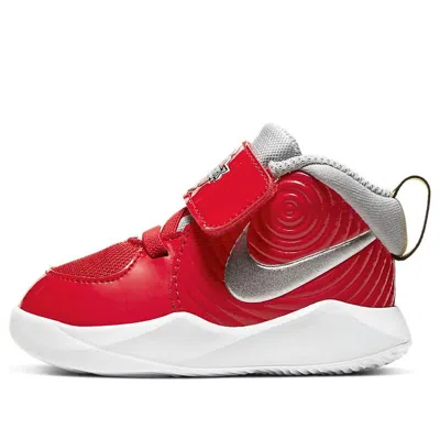 Nike (td)  Team Hustle D9 Auto 'university Red' In Multi
