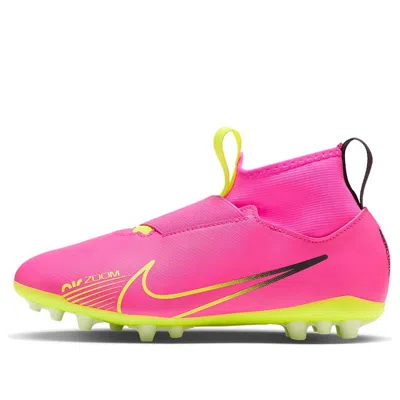 Nike (gs)  Mercurial Superfly 9 Academy Ag 'pink Blast'