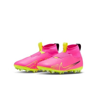 Nike (gs)  Mercurial Superfly 9 Academy Ag 'pink Blast'