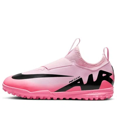 Nike (gs)  Zoom Mercurial Vapor 15 Academy Tf 'pink Black' In Multi