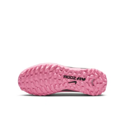 Nike (gs)  Zoom Mercurial Vapor 15 Academy Tf 'pink Black' In Multi