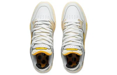 Li-ning Wave Pro 'white Yellow' In Gray