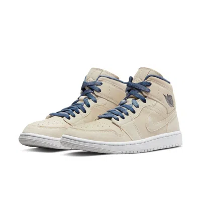 Air Jordan (wmns)  1 Mid Se 'sanddrift' In Neutral