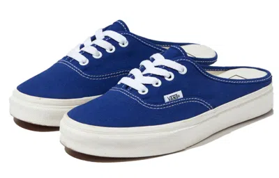Vans Canvas Authentic Mule 'blue White' In Multi