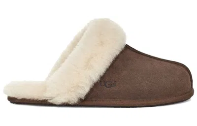 Ugg Scuffette Ii Chocolate Brown Mule Slippers Women In Brown