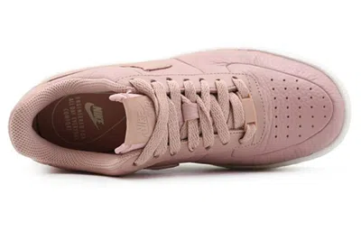 Nike Air Force 1 Sage Low Ar5339-201 Sneakers Womens Beige Platform Shoes Tf1686 In Pink