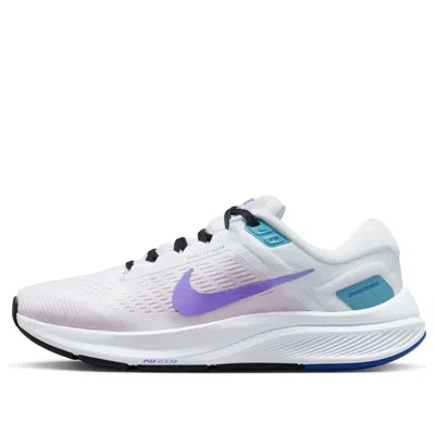 Nike (wmns)  Air Zoom Structure 24 'white Psychic Purple' In Multi