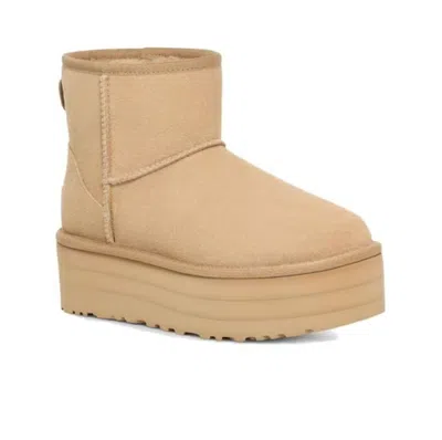 Ugg (wmns)  Classic Mini Platform 'mustard Seed' In Neutral
