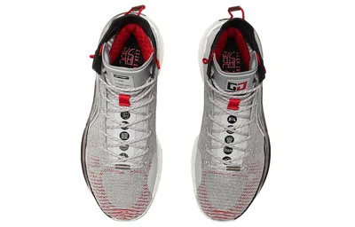 Li-ning Yushuai 13 'grey Cinnabar Red' In Gray