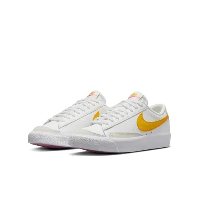 Nike (gs)  Blazer Low '77 'summit White University Gold' In Multi