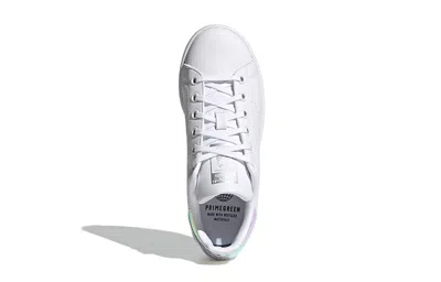 Adidas Originals (gs)  Stan Smith J Shoes 'cloud White Silver Metallic'