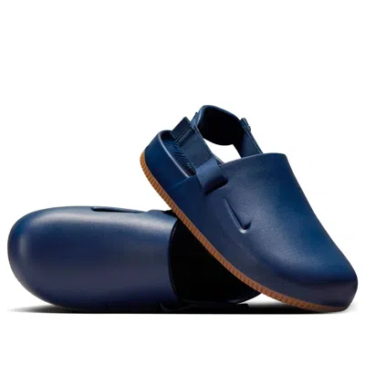 Nike Men's Calm Mule Sandals In Blue