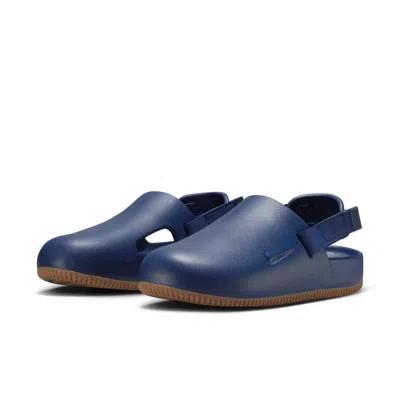 Nike Men's Calm Mule Sandals In Blue