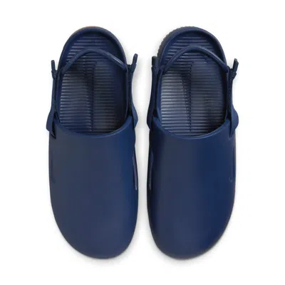 Nike Men's Calm Mule Sandals In Blue