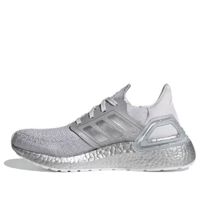 Adidas Originals (gs) Adidas Nasa X Ultraboost 20 J 'silver Metallic' In Gray