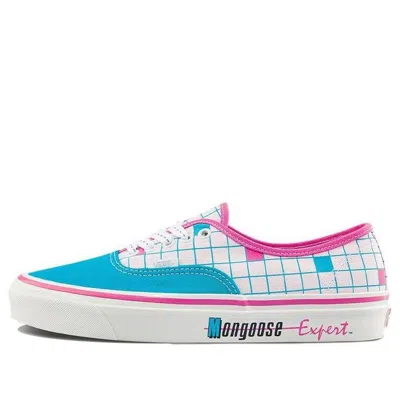 Vans Our Legends X Authentic 44 Dx 'mongoose - Turquoise Pink Checkerboard' In Blue