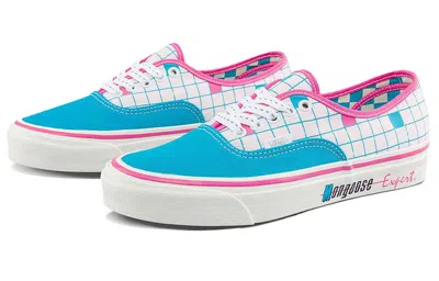 Vans Our Legends X Authentic 44 Dx 'mongoose - Turquoise Pink Checkerboard' In Blue