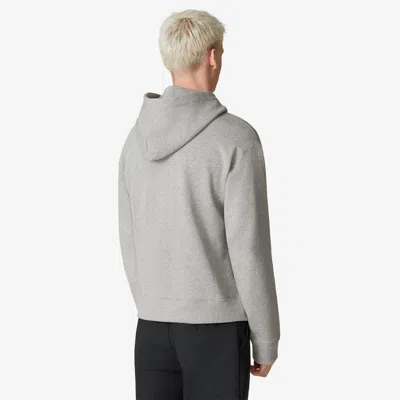 Kenzo Men's  Fw20 Tiger Head Embroidered Cotton Pearl Gray